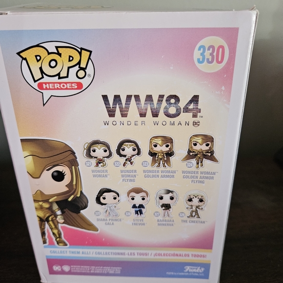 NIB!!! Wonder Woman  WW85 #330 Funko Pop! Heroes - Picture 5 of 5